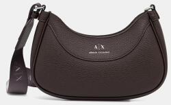 Armani Exchange női műbőr keresztpántos táska - barna Univerzális méret