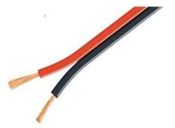 Cabletech Hangszóró kábel Red Black Cca 2 x 0, 20mm2 1m 100cm (2x0,20mm2-carhifi_24)