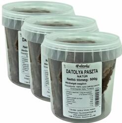 Paleolit Datolya paszta natúr TRIO 3X500 g