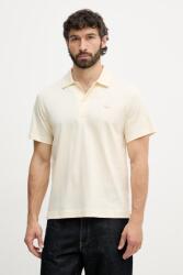 Lacoste póló férfi pamut - bézs L - answear - 33 990 Ft