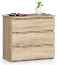  Comodă Cl3 3sz Clp Pk Stejar Sonoma Comoda