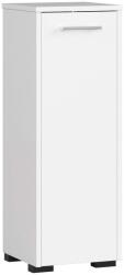 Dulap De Baie Standing Fin S30 1d Alb Comoda