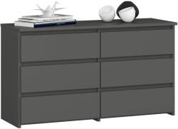  Comodă Cl100 6sz Pk Gri Comoda