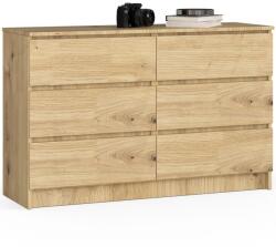  Comodă K120 6sz Clp Stejar Artisan Comoda