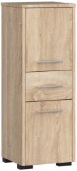  DULAP DE BAIE FIN SLOUPEK 30 2D 1SZ 85cm PK STEJAR SONOMA Comoda
