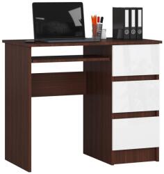  Birou De Scris A-6 Clp Wenge - Alb Drept