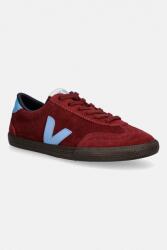 Veja velúr sportcipő VOLLEY SUEDE - burgundia Női 40