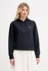 Lacoste kapucnis melegítőfelső női pamuttal - sötétkék 42