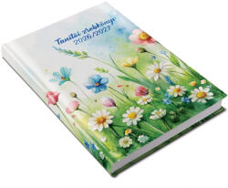  Realsytem Tanítói Zsebkönyv A/5 2026-2027 Virágok (RS531761)