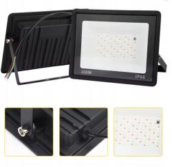  Rgb Led reflektor 100W 200W IP66 távirányítóval, kültéri kerti világítás (5904133219153)