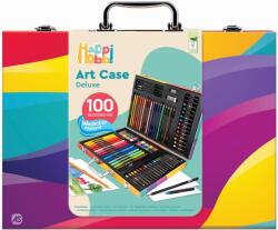 AS Happi Hobbi Art Case Set De Desen Deluxe Cu 100 De Accesorii Curcubeu (5203068820572)