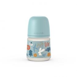 Suavinex Biberon din silicon, 150ml, SX Pro debit lent, roz, Suavinex (8426420072373)