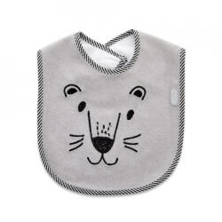 BabyJem Baveta din bumbac BabyJem Cute animals (Culoare: Bleu) (bj_6293) Bavata