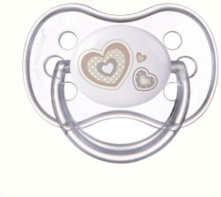 Canpol Babies Suzeta Rotunda Din Silicon 18+M 1 Buc Nature 22/415 (5903407224152)
