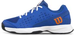 Wilson Rush Pro Junior L Deja Vue Blue/ Orange tiger/ White gyerek teniszcipő