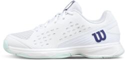 Wilson Rush Pro Junior L White/ Bay/ Skipper Blue gyerek teniszcipő