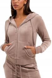 Juicy Couture Sötét bézs női pulóver Robertson Hoodie M (JCAP176)