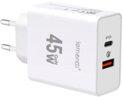 Lemontti Fast Charge 45W Alb (LIRGFC45WQCA) - qwerty-vision