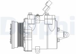DELPHI Compresor, climatizare DELPHI CS20534 (CS20534) - centralcar