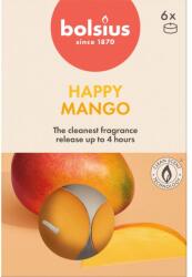 Bolsius Teamécses 6Db True Scents Mango