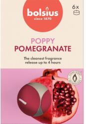 Bolsius Teamécses 6Db True Scents Pomegranate