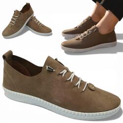 Loretta Vitale 40 Loretta Vitale Könnyű Női Cipők Természetes Bőr Bebújós Nyári Cipők (Loretta 26002 Olive)