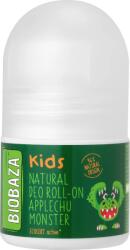 BIOBAZA Deodorant Natural Roll-On pentru Copii Applechu Monster 30ml