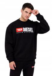 Diesel Fekete férfi pulóver S-boxt-div nagy XXL logóval (A15753 0GEAD)