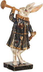 Clayre & Eef Figurina Iepuras Paste polirasina 8x4x12 cm (6PR2524deco)
