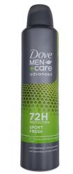 Dove men+care andvanced deodorant spray 250ml sport fresh 72h protection