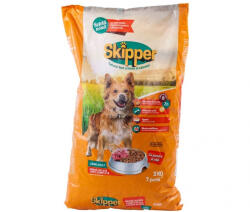 Skipper Hrana uscata caini, cu pasare si vita Vita si legume, Skipper, 3 kg (1251)