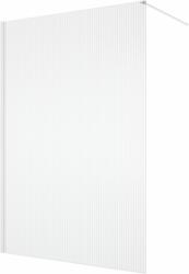 RONAL Paravan dus cu sticla riflata walk-in 140x200 cm, alb, 8 mm, Ronal Lina (D401400985)
