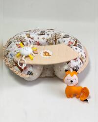 MyKids Perna transformabila 3 în 1 MyKids Forest Beige pentru gravide si bebelusi (00086404)