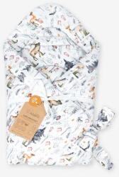Klups Patura de înfasat bebe Klups Skandinavia 75x75 cm, bumbac 100% (00086546)