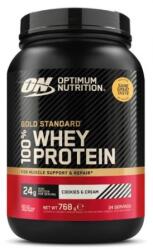 Optimum Nutrition Gold Standard 100% Whey, бисквити и сметана, 768 g, Optimum Nutrition