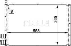 MAHLE AC298000S Condensator, climatizare