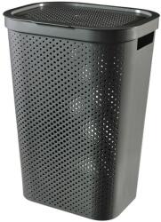 Curver Cos de rufe Curver Infinity Recycled 60L antracit cu capac (2211414)
