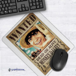  One Piece Wanted Luffy hajlékony egérpad