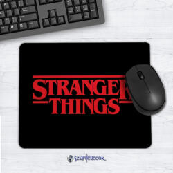  Stranger Things logó hajlékony egérpad