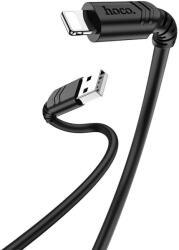 hoco. (X62) - Cablu Date si Incarcare, USB-A la Lightning, 18W, 2.4A, 1m - Negru (Vtk-Acc-2727A)