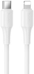 hoco. Cablu Date si Incarcare Hoco X120 USB-C la Lightning 3A, 27W Fast Charge, 1m, Alb (Vtk-Acc-8529)