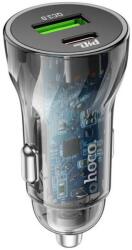 hoco. Incarcator Priza Auto Hoco Z47A, 2xUSB PD 30W Super Fast Charge, Negru (Clc-Acc-5443)