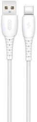 XO Cablu transfer date si incarcare XO NB-P163 USB-A - USB-C 2.4A 1m, Alb (Clc-Acc-1916)