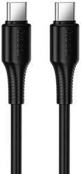hoco. Cablu Date si Incarcare Hoco X120 USB-C - USB-C 3A, 60W Fast Charge, 1m, Negru (Vtk-Acc-8532)