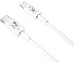 XO Cablu transfer date si incarcare XO NB-Q189A tip Lightning - USB-C PD20W 1m, Alb (Clc-Acc-1913)