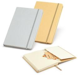  Notepad A5 cu 160 de pagini de fildes simple, buzunar interior
