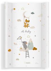 Klups Saltea de infasat bebe 70x47, 5 cm cu intaritura pentru patut, model Mouse (00086698) Saltea de infasat