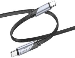 hoco. Cablu transfer date si incarcare Hoco U119 USB-C - USB-C PD60W QC3.0 1.2m, Negru (Vtk-Acc-8193)