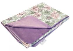 Klups Patura pentru copii Klups Velvet Pink Flowers 100x75 cm (00086525)
