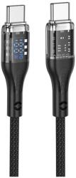 hoco. Cablu transfer date si incarcare Hoco U115 USB-C PD100W QC3.0 1m, Negru (Clc-Acc-1948)